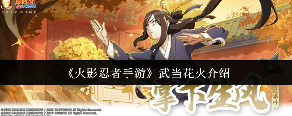 《火影忍者手游》武当花火介绍