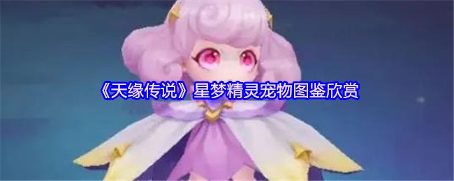 《天缘传说》星梦精灵宠物图鉴欣赏