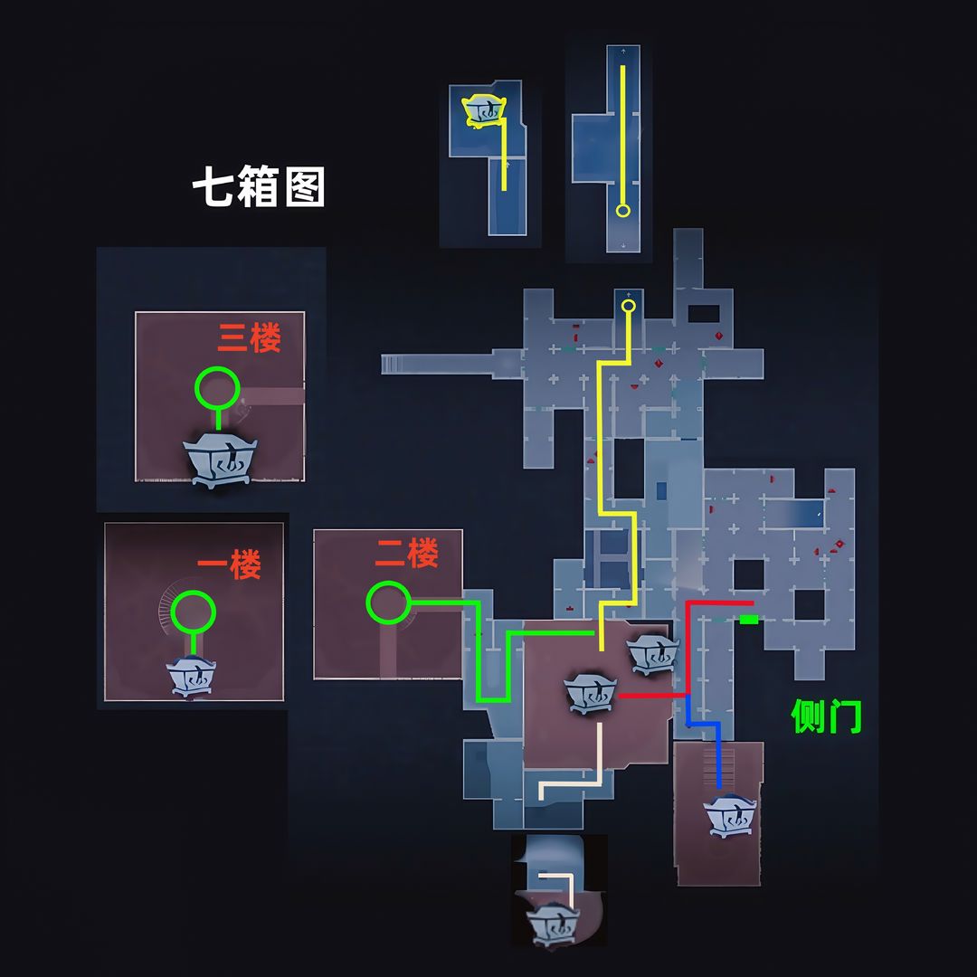 超自然行动组昆仑秘境极限侧门在【下】全地图小抄