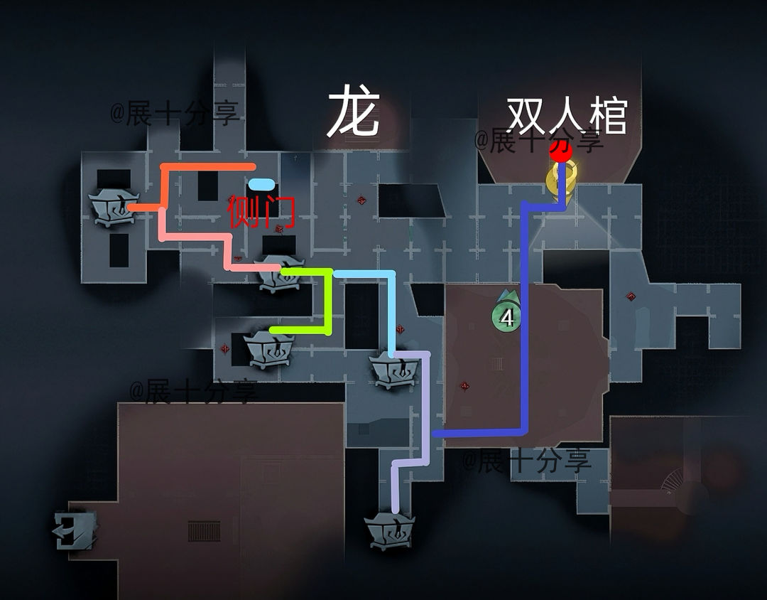 超自然行动组昆仑秘境极限侧门在【下】全地图小抄