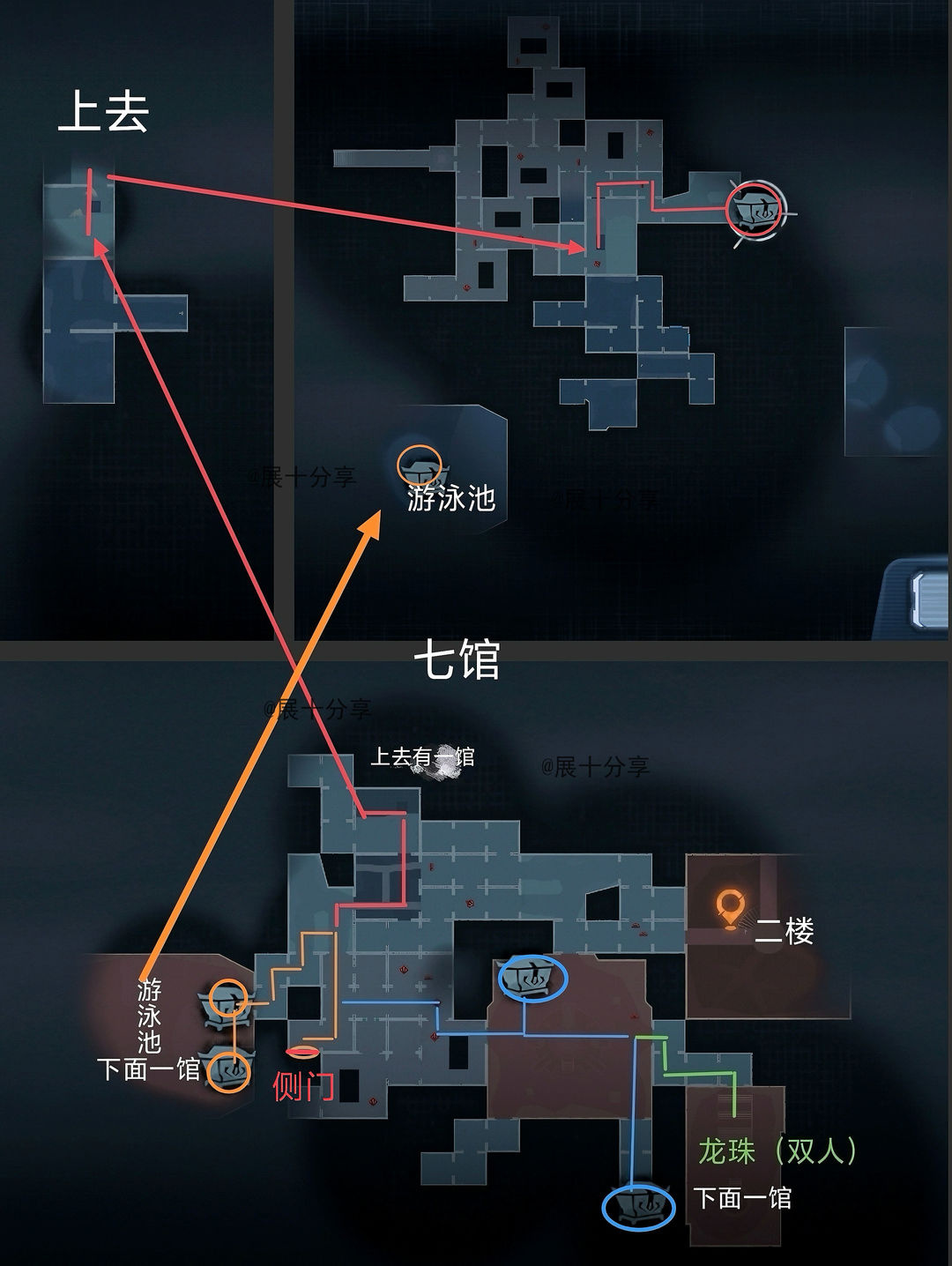 超自然行动组昆仑秘境极限侧门在【下】全地图小抄