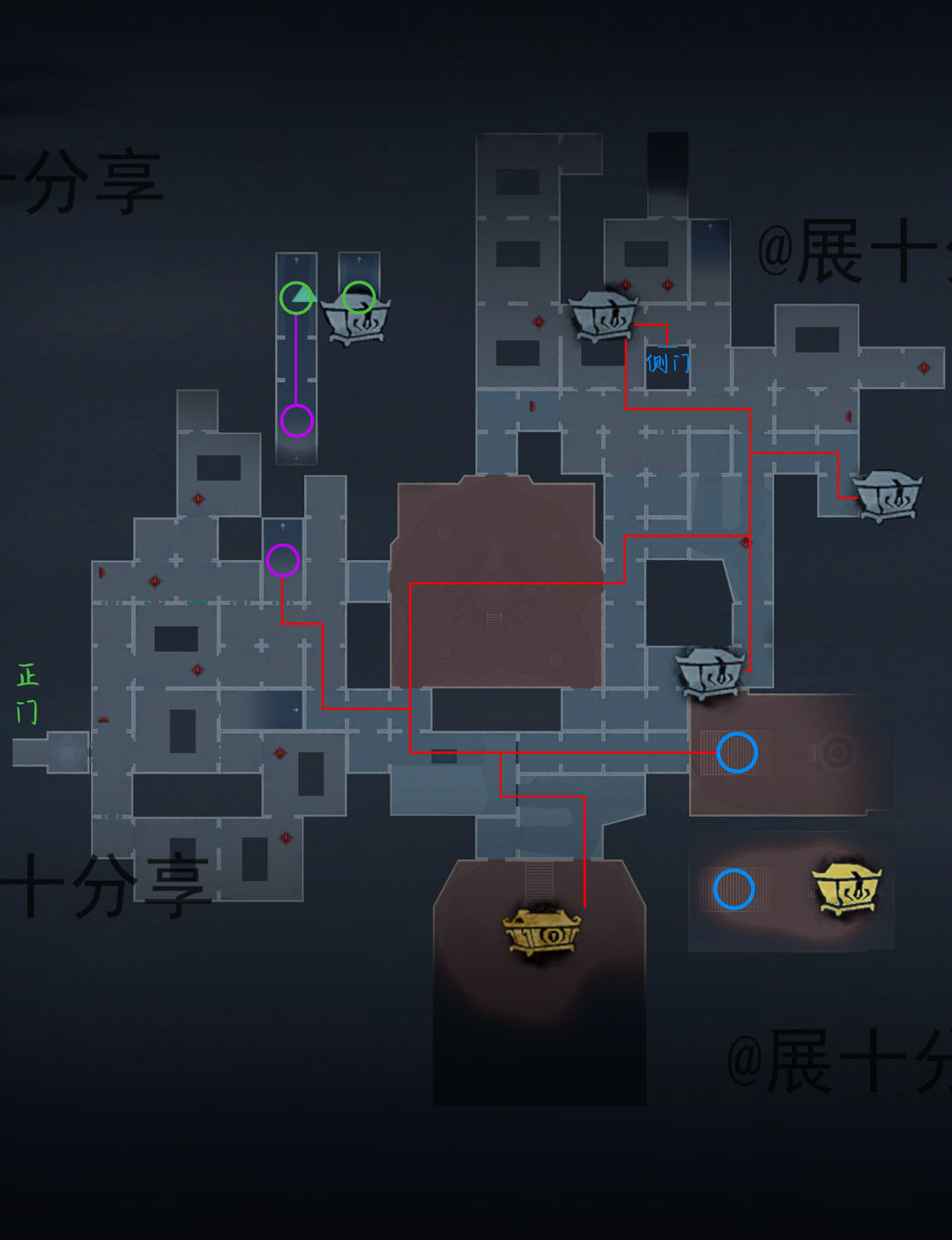 超自然行动组昆仑秘境极限侧门在【下】全地图小抄