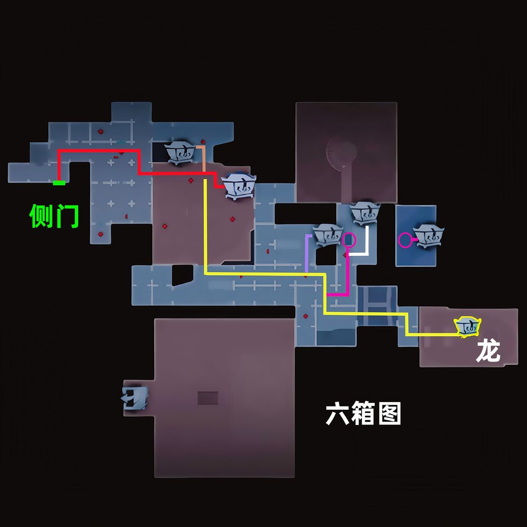 超自然行动组昆仑秘境极限侧门在【下】全地图小抄