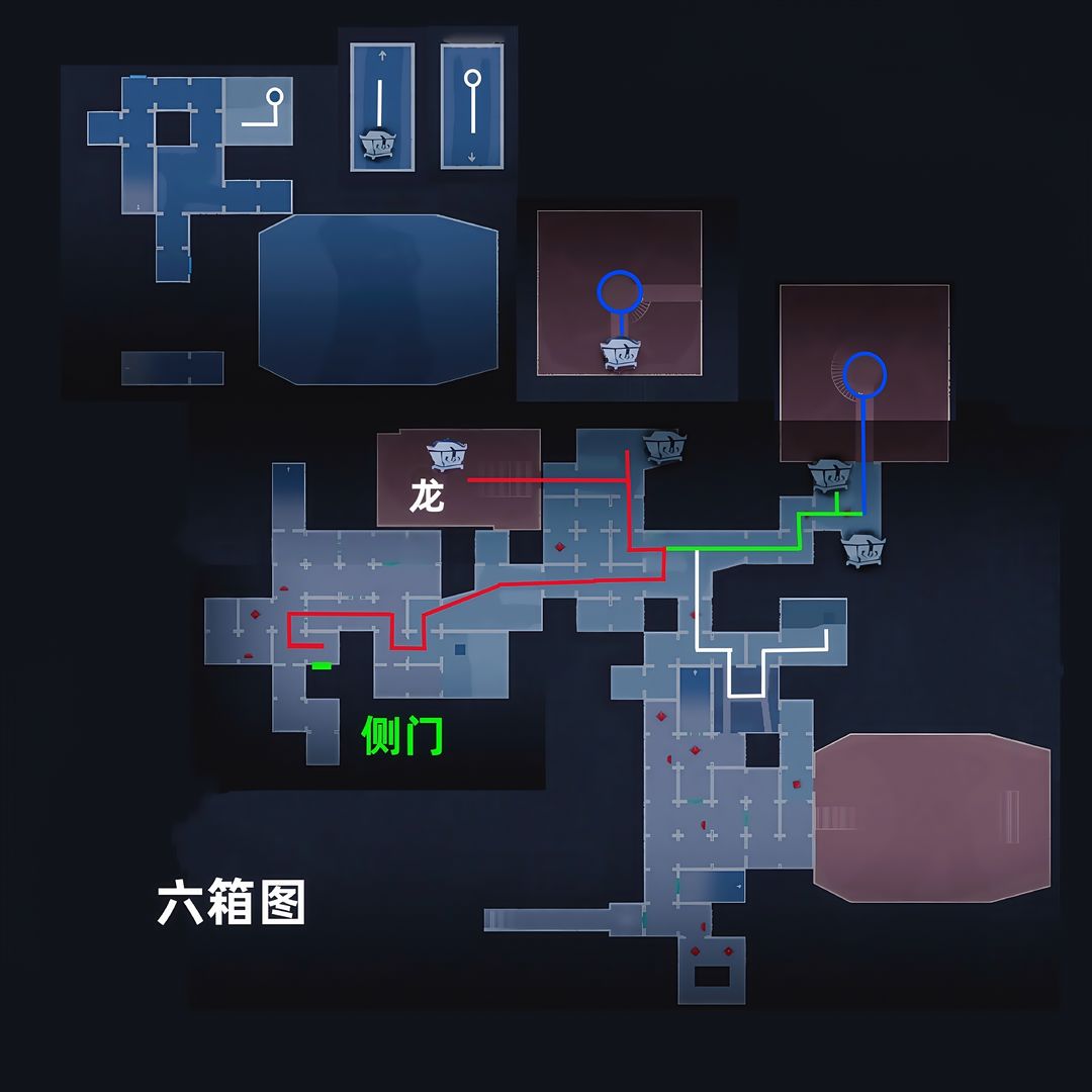 超自然行动组昆仑秘境极限侧门在【下】全地图小抄