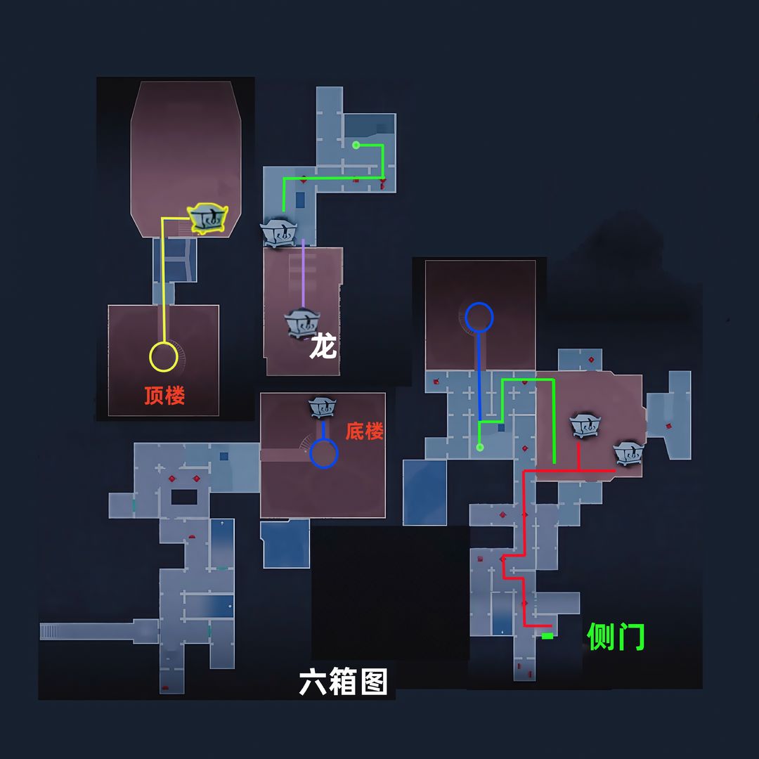 超自然行动组昆仑秘境极限侧门在【下】全地图小抄