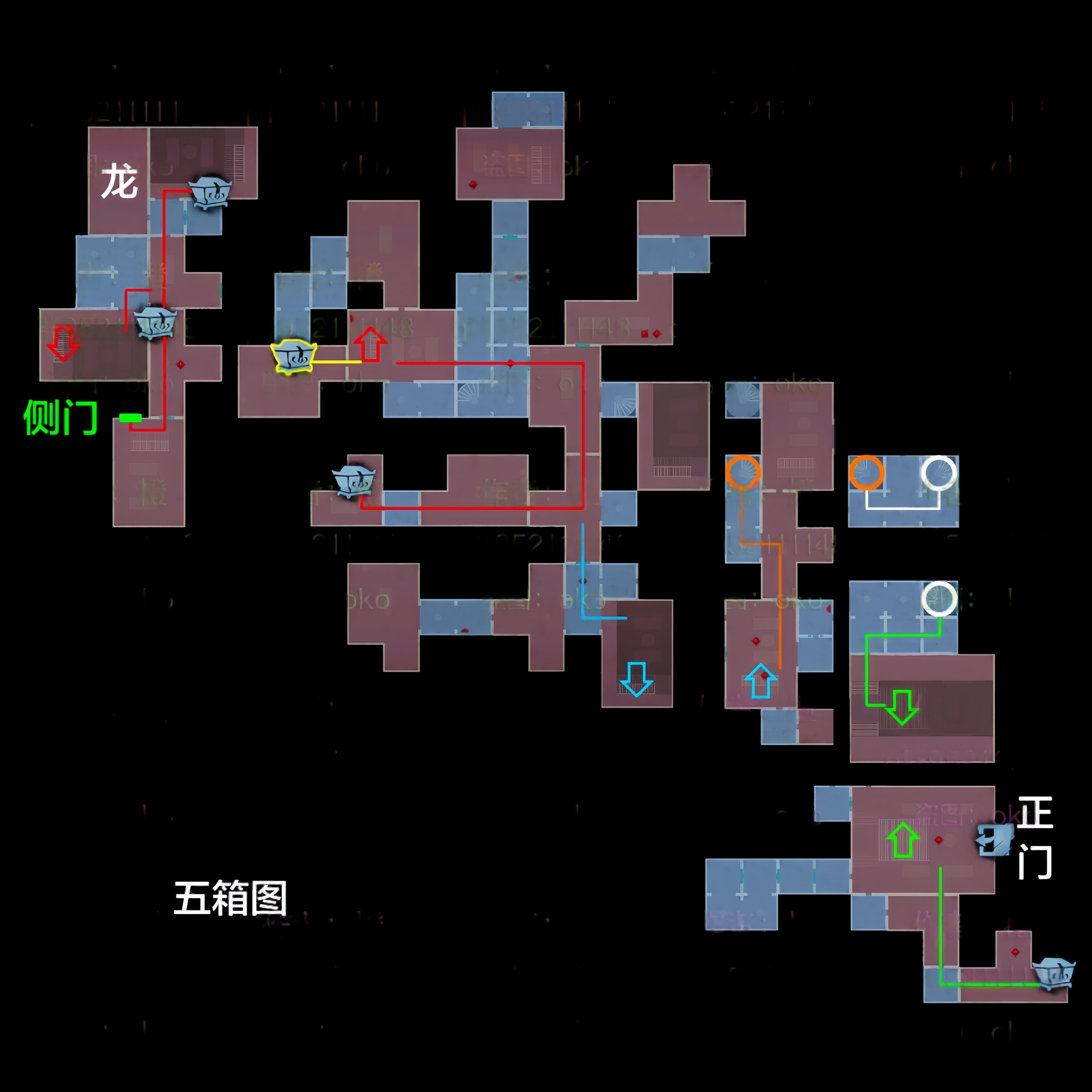 超自然行动组精绝古城极限▌型全地图小抄