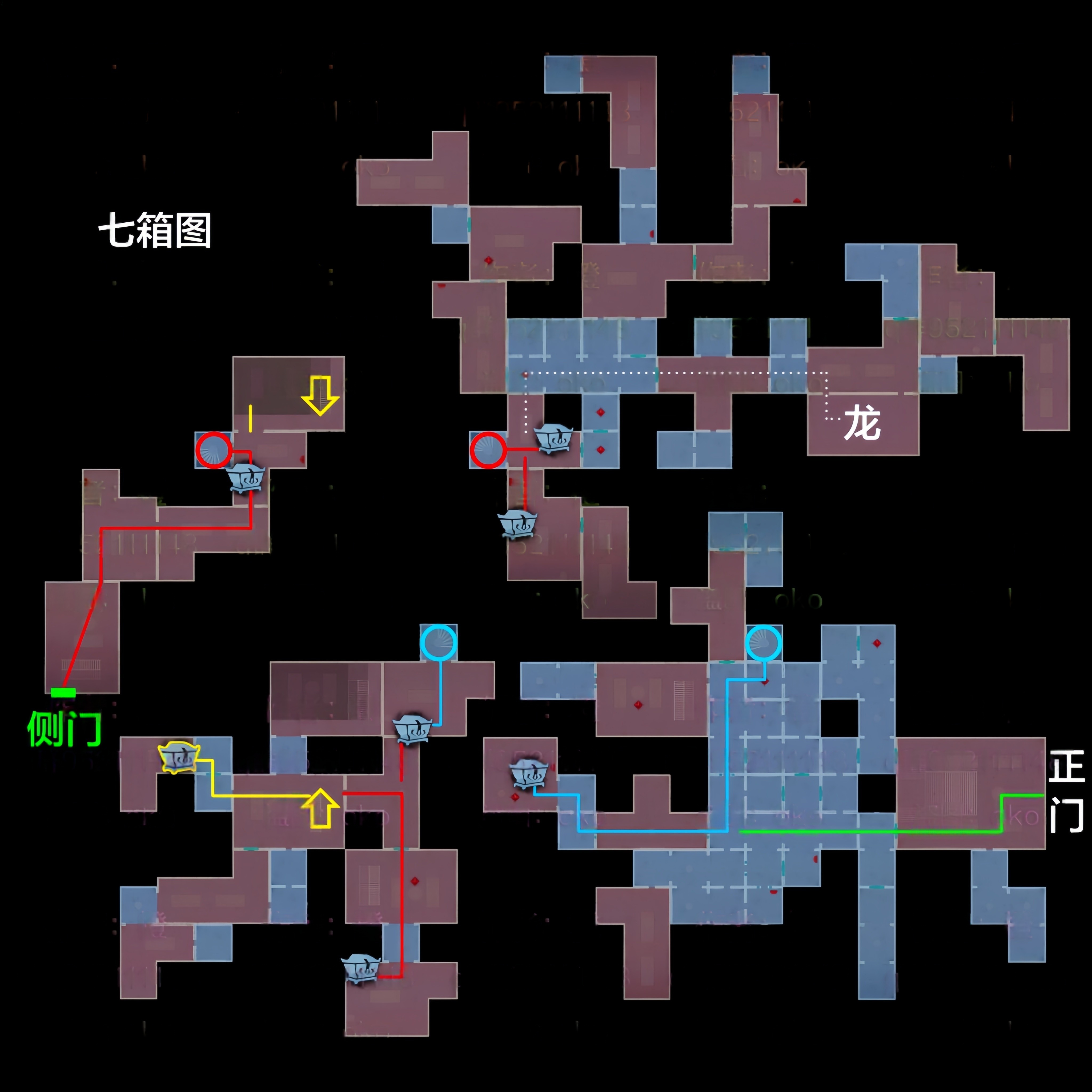 超自然行动组精绝古城极限▌型全地图小抄