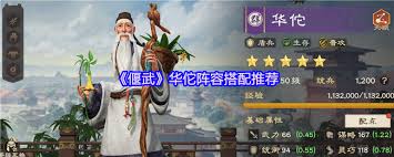 偃武华佗如何搭配阵容