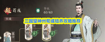 三国望神州荀彧培养方法