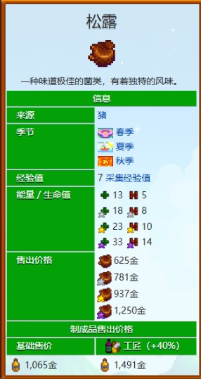 《星露谷物语》松露获取方法