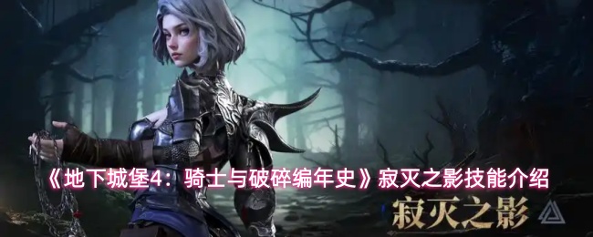 《地下城堡4：骑士与破碎编年史》寂灭之影技能介绍