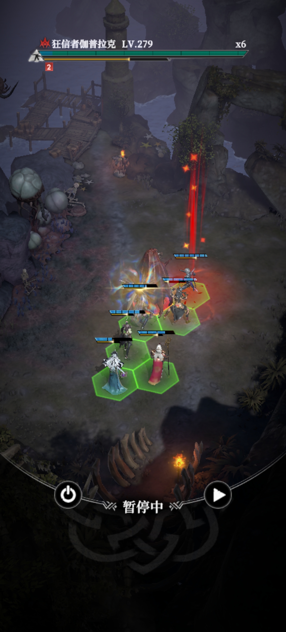 地下城堡4墓穴695阵容和打法攻略