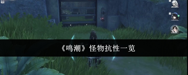 《鸣潮》怪物抗性一览