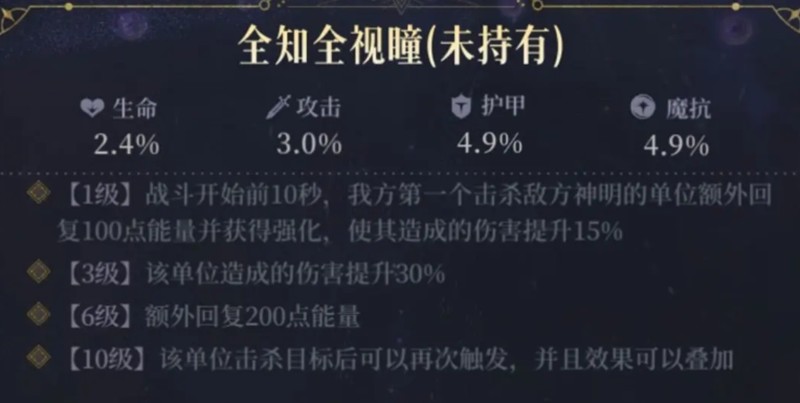 《不朽箴言》图腾系统玩法介绍