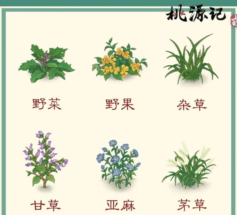 《桃源记2》资源采集攻略