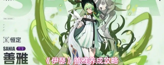 《伊瑟》善雅养成攻略