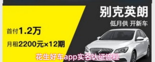 花生好车app实名认证流程