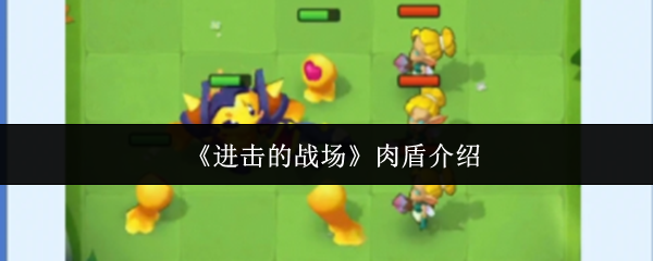 《进击的战场》肉盾介绍