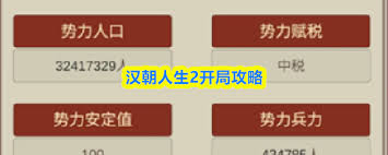 汉朝人生2如何开局