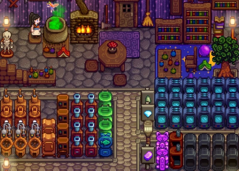 《星露谷物语》常用灯饰结束