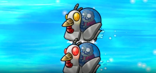 《植物大战僵尸融合版》机械鸡小鬼快艇属性介绍