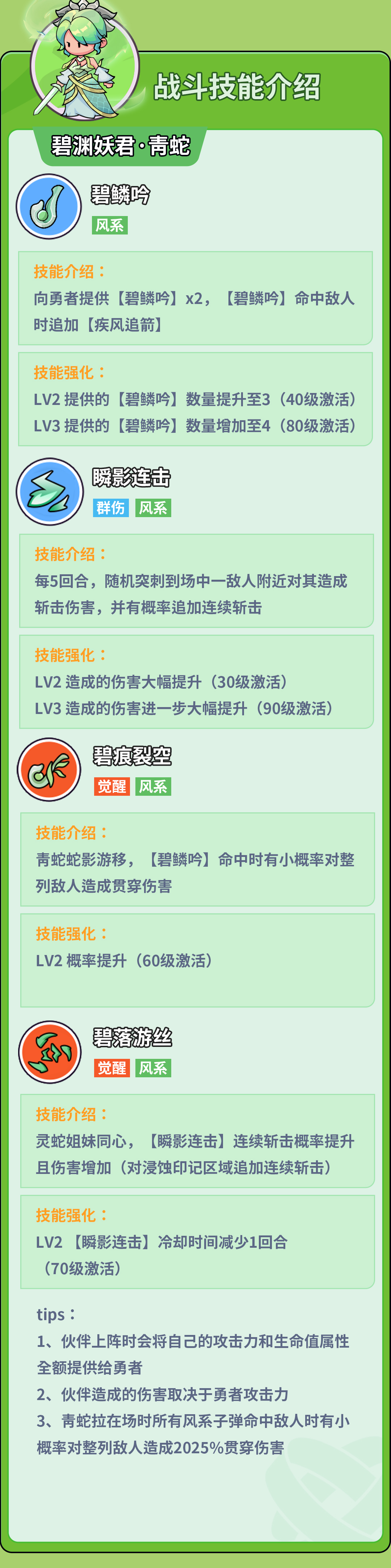 伙伴弹途青蛇技能机制与实战技巧