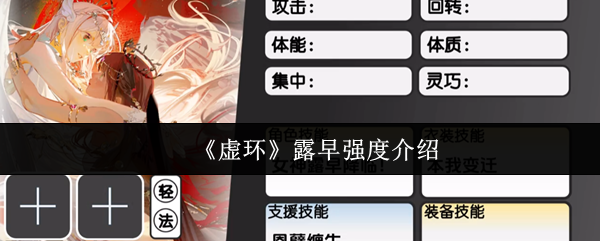 《虚环》露早强度介绍
