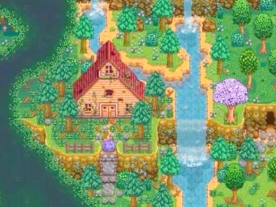 《星露谷物语》爷爷秘密房间位置