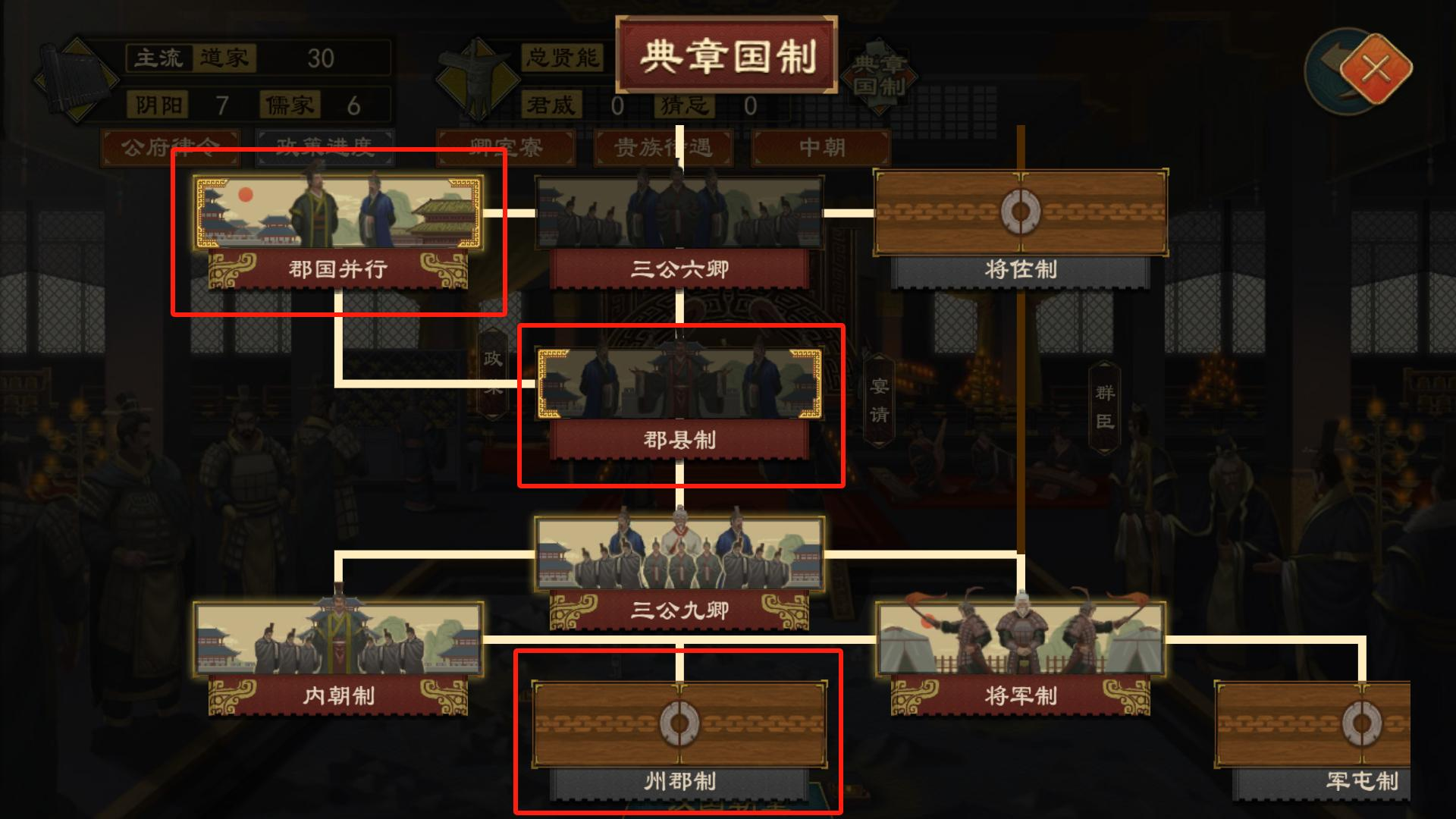 《大周列国志》皇帝律令功能介绍