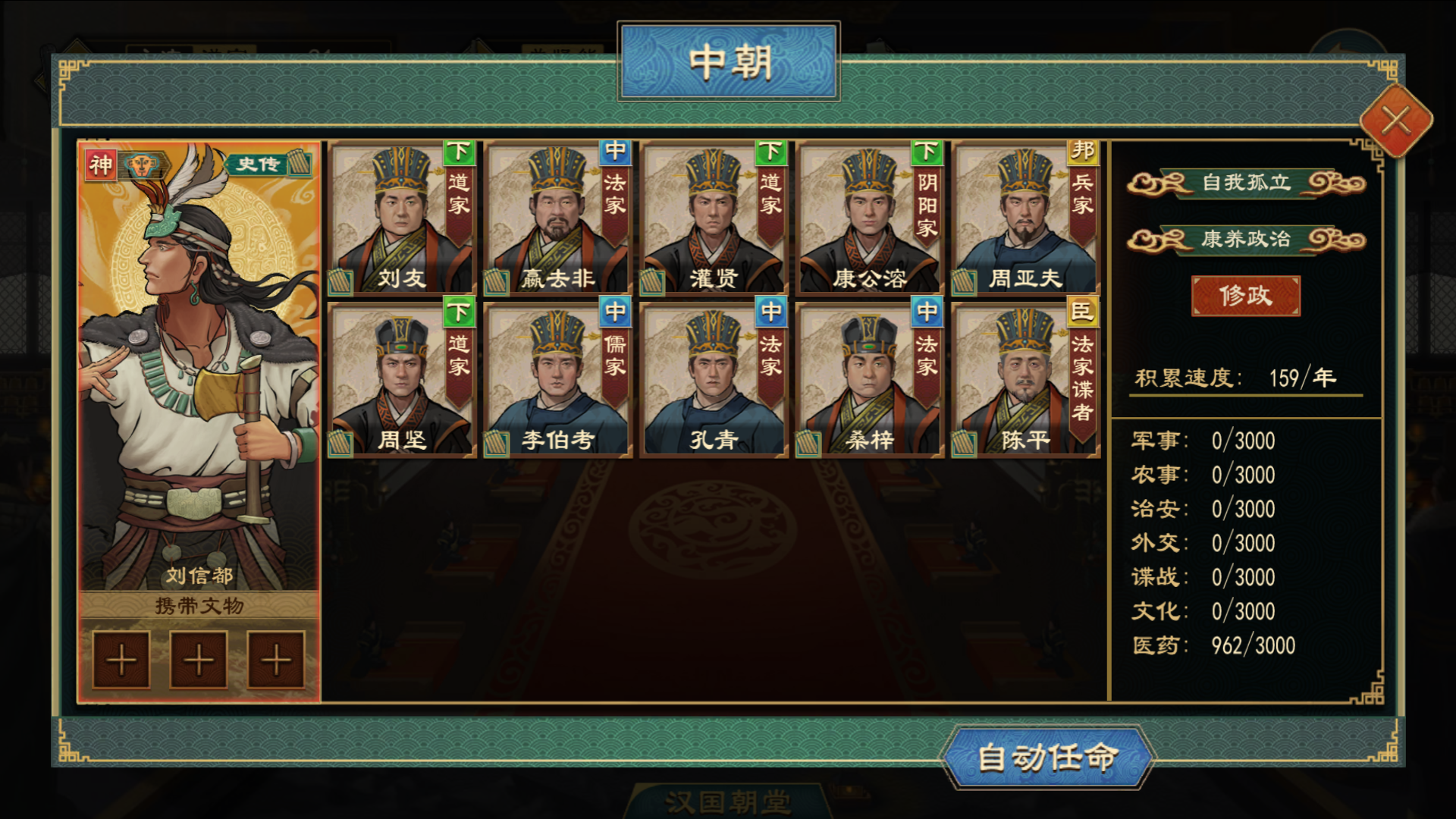 《大周列国志》国族官职系统介绍