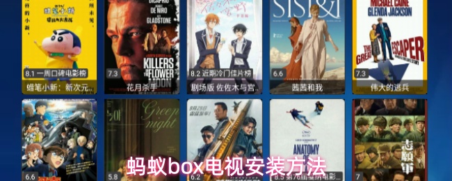 蚂蚁box电视安装方法