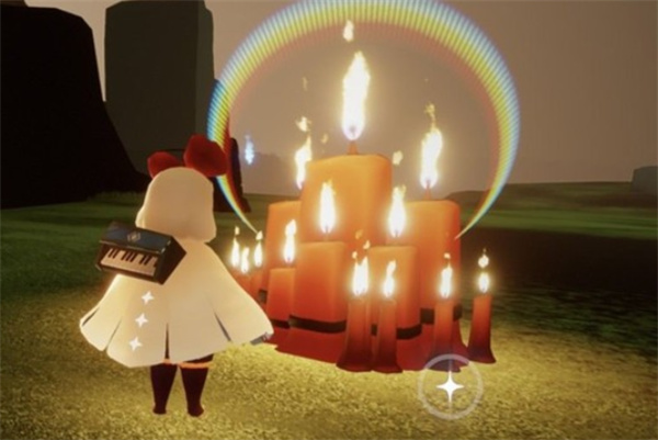 《光遇》小矮人烧大花任务完成方法