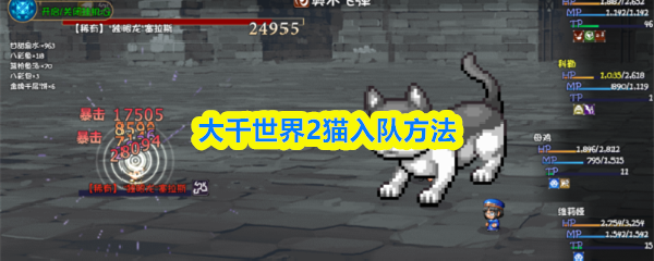 大千世界2猫入队方法
