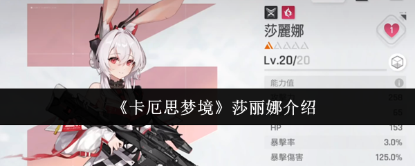 《卡厄思梦境》莎丽娜介绍