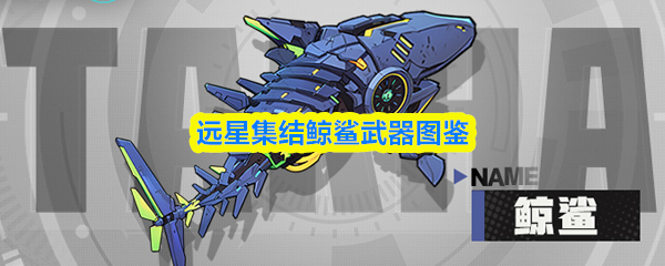 远星集结鲸鲨武器图鉴