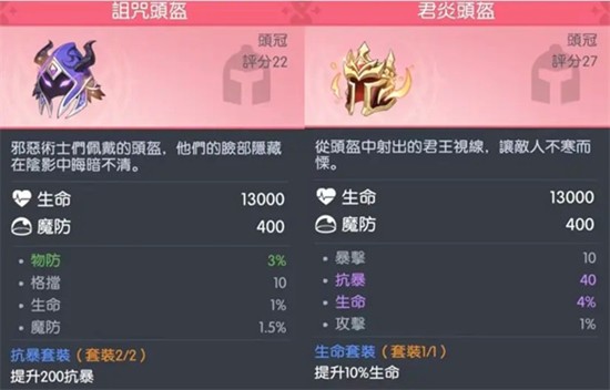 《龙魂旅人》堕落女武神装备选择攻略