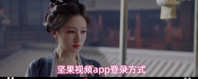 坚果视频app登录方式