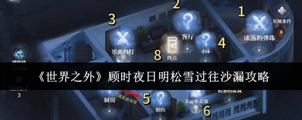 《世界之外》顾时夜日明松雪过往沙漏攻略