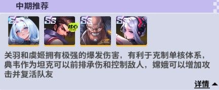 《超维计划》新手阵容搭配推荐