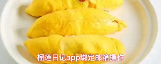 榴莲日记app绑定邮箱操作