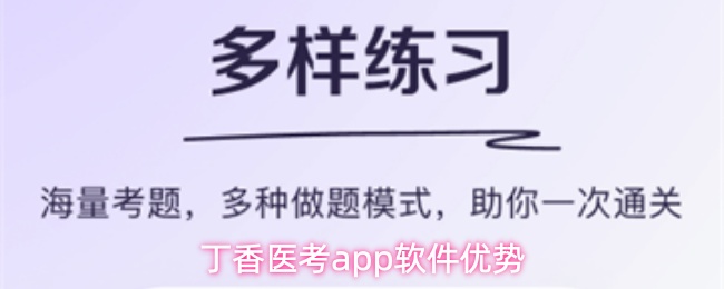 丁香医考app软件优势