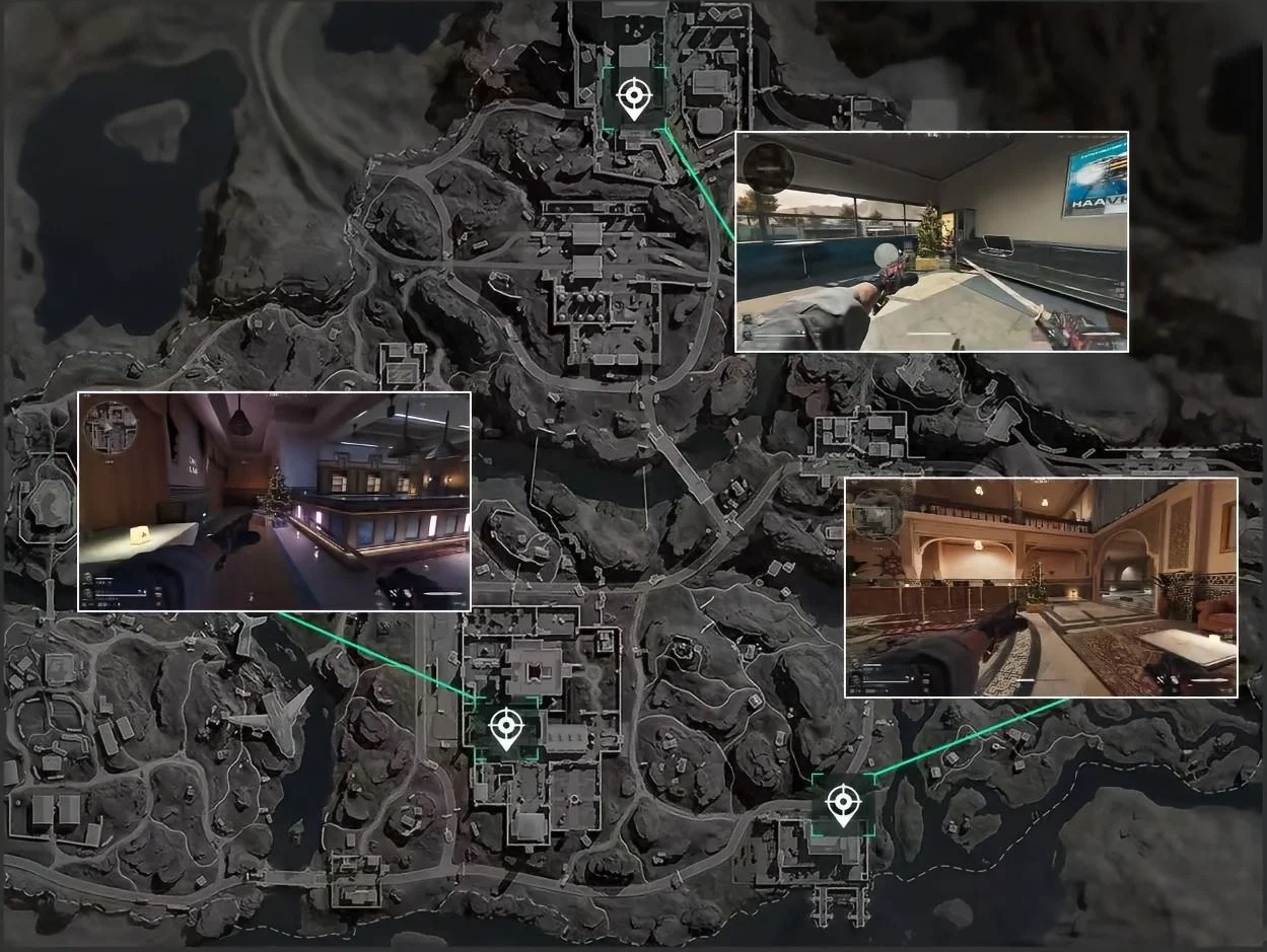 三角洲行动全图圣诞树点位大全及出红秘籍