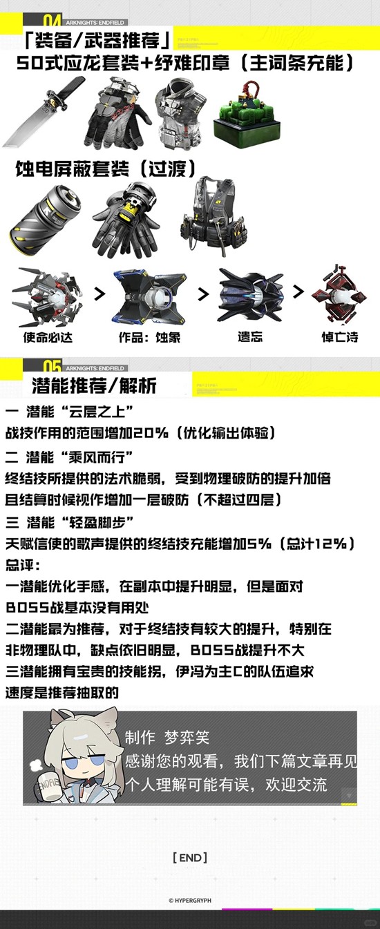 《明日方舟：终末地》洁尔佩塔培养攻略