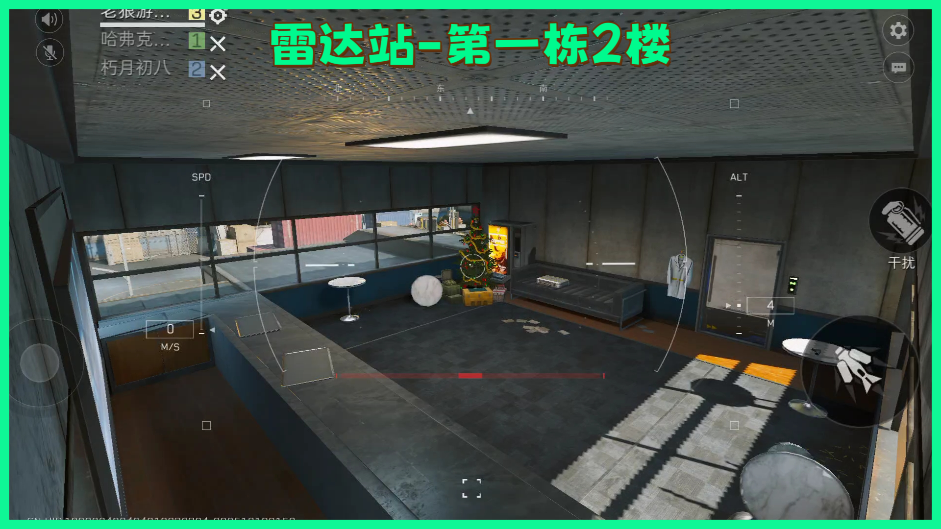 《三角洲行动》长弓溪谷圣诞树点位图