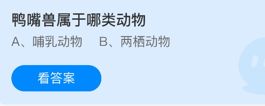 鸭嘴兽属于哪类动物