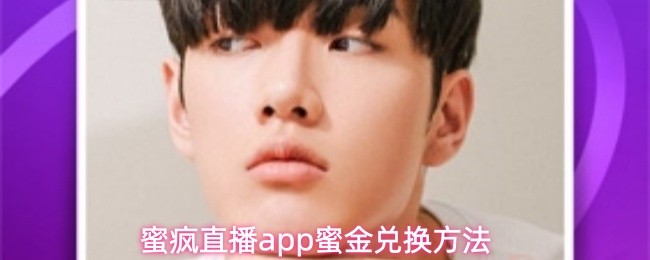 蜜疯直播app蜜金兑换方法