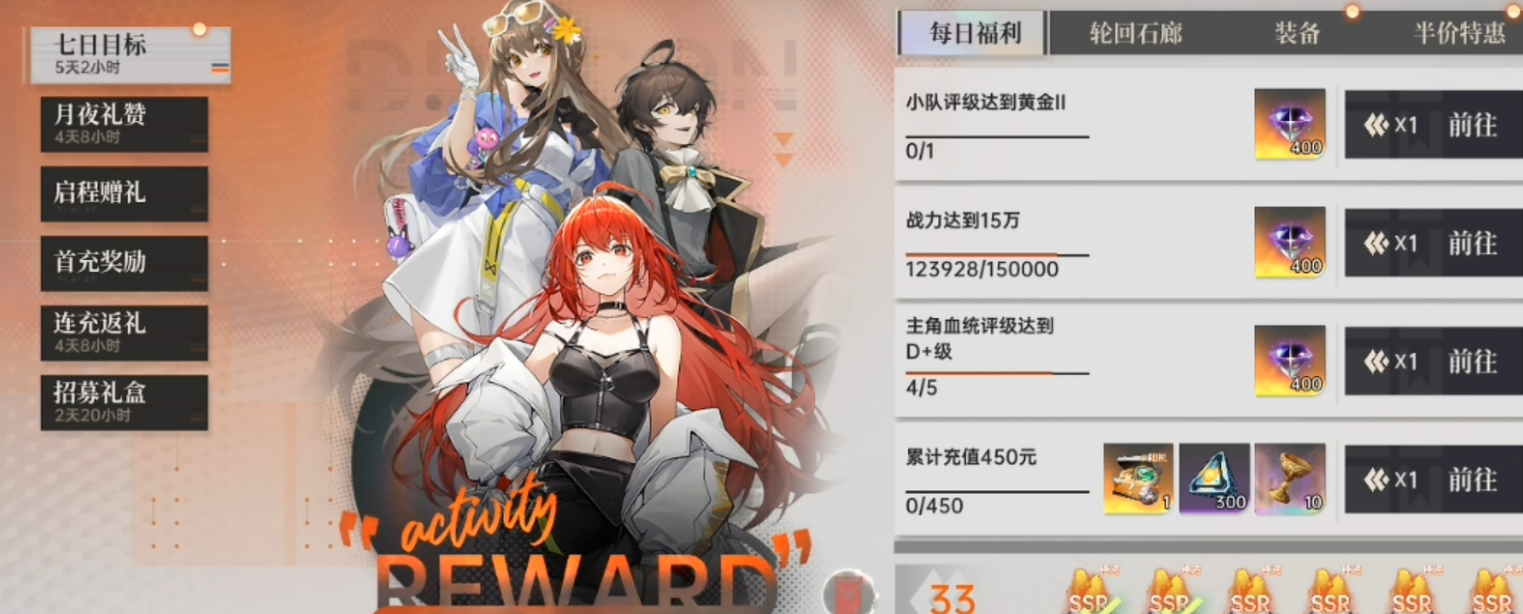 龙族卡塞尔之门七日目标选谁 龙族卡塞尔之门新手七日目标角色推荐与通关攻略