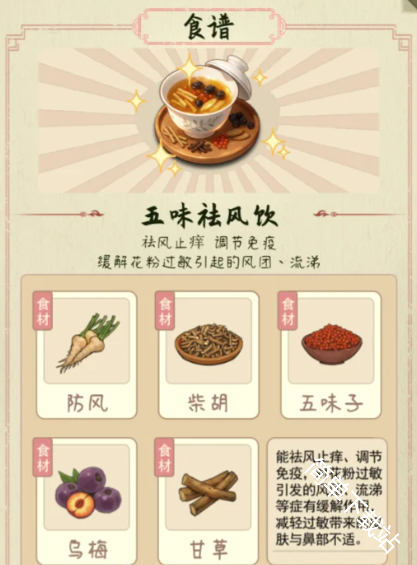 本草善食录食物合成制作配方材料大全