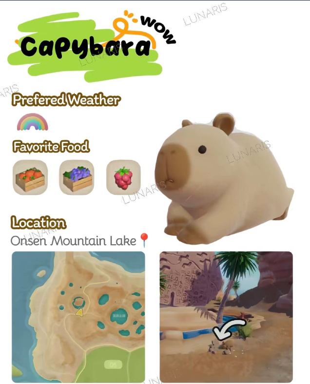 《心动小镇》全动物食槽具体位置介绍