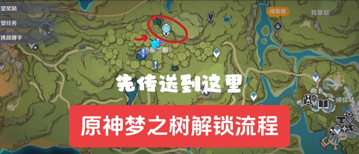 原神梦之树怎么开启 梦之树开启条件